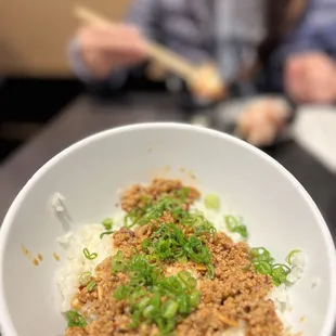 Red Dragon Rice -with ground pork