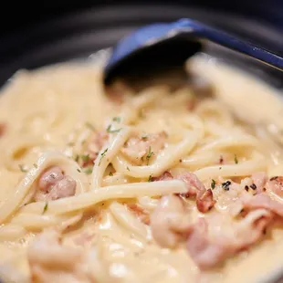 Miso Carbonara Udon