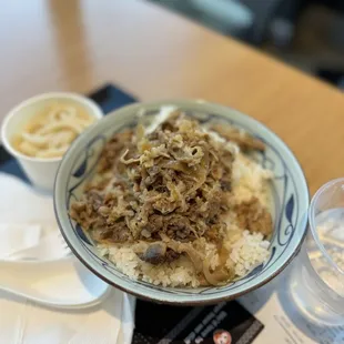 Beef Gyudon