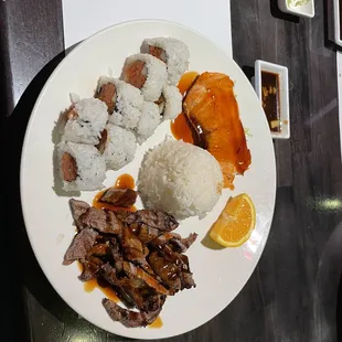 sushi and sashimi, sashimi, sushi, food