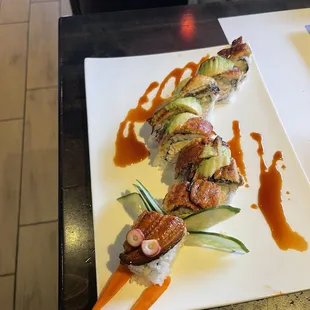 Dragon Roll is a real dragon.