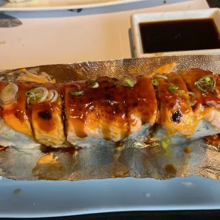 Baked Salmon Roll