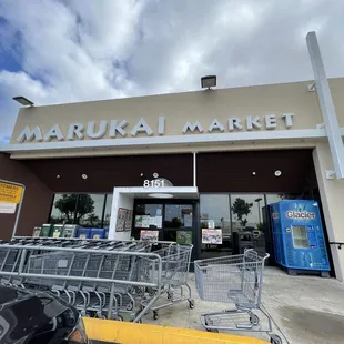 Outside of store.  Plenty of parking in lot.