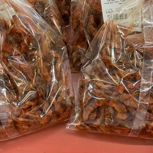 Spicy scallop mantles