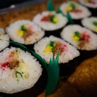 Sushi tray (from catering menu)