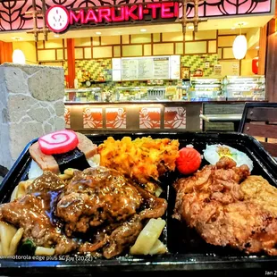 The Deluxe Bento from Maruki-Tei @ Windward Mall. Look at all that yummy goodness. Deluxe indeed!