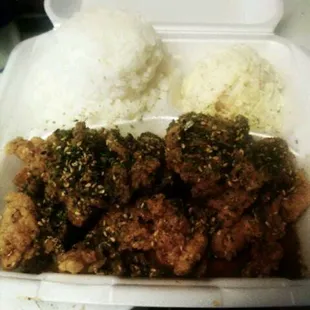 Furikake Korean chicken