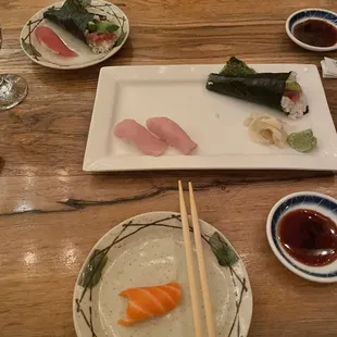 food, sushi, sashimi, sushi and sashimi
