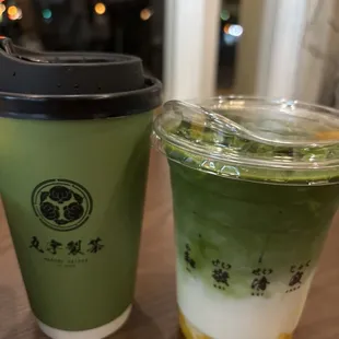 Hot Matcha Latte
