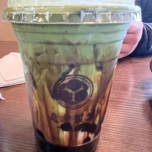 Okinawa Matcha Latte