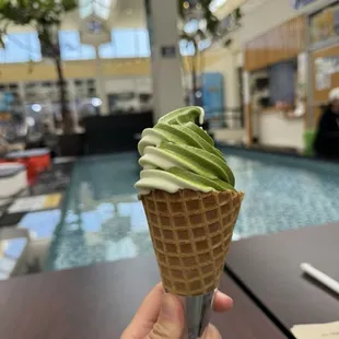 Hokkaido and Matcha swirl