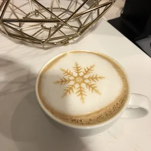 White chocolate latte