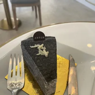 Anton crepe layered cake collaboration... delicious