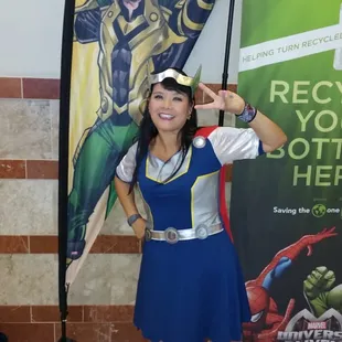 Thor girl reporting for duty!