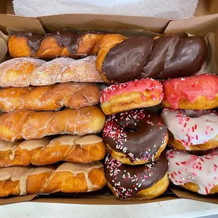 Assortment of donuts