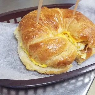 Egg and Cheese Croissant