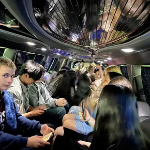 Rented a 25 person limo for my daughters 8th grade graduating class
