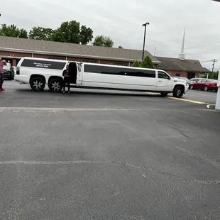 Rented a 25 person limo for my daughters 8th grade graduating class