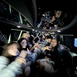 Rented a 25 person limo for my daughters 8th grade graduating class