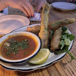 Fried Zucchini Blossoms