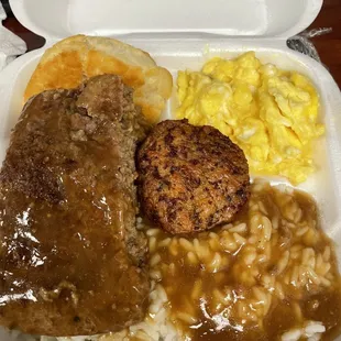 Hot food on cold morning was the move!