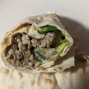 Lamb Shawerma Wrap