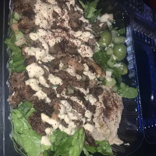 Shawarma salad