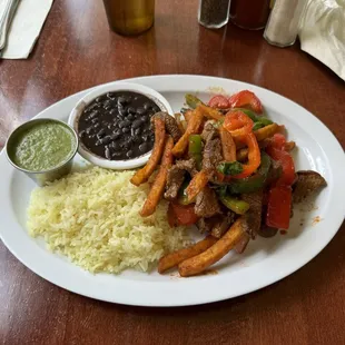 Lomo Saltado - eaten at lunch