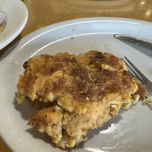 Baked chicken breast.