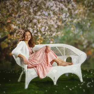 Spring Blossom Session in our studio @ www.marygphotography.com