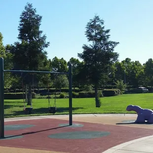 Swings/Dinosaur Rides