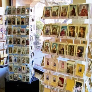 They have a great selection of Holy Cards.