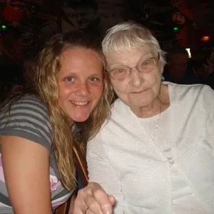 a woman and an older woman