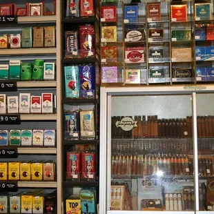 Tobaccos, we are licensed to dispense them.