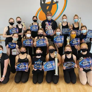 Dance competition team winners in Omaha Nebraska