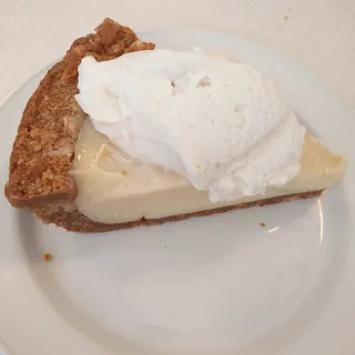 Key Lime Pie with Homemade Almond Crust