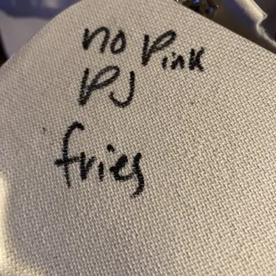 No pink? Hum...? What in the world, this is a $22+ burger. But when it&apos;s take out what can you do, take it back when you&apos;re up the hill