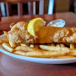 fish and chips, fish, food, seafood