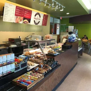 a view of the counter