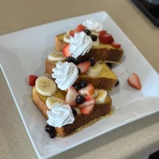 waffles, food