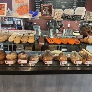Cookies and homemade bread