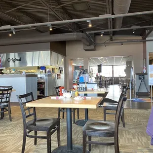 Inside of restaurant