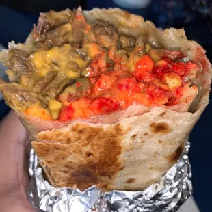 Hot Cheetos burrito!!!!