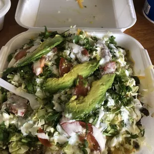 Carne Asada nachos
