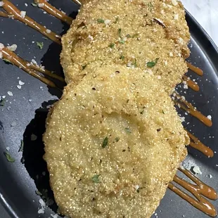 Fried green tomatoes