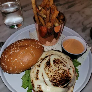 French Onion Burger