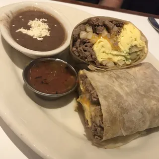 California Style Breakfast Burrito