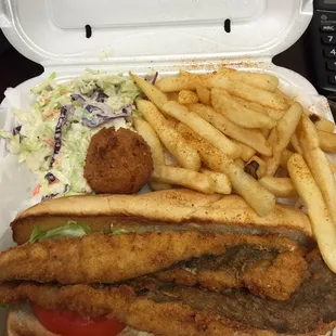 Fish po boy