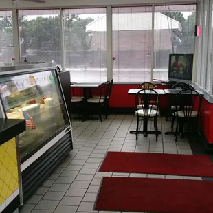 interior, sushi and sashimi