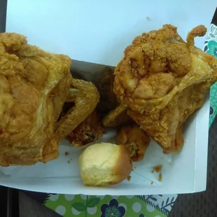Thanks for the extra wing, Maryland Fried Chicken!